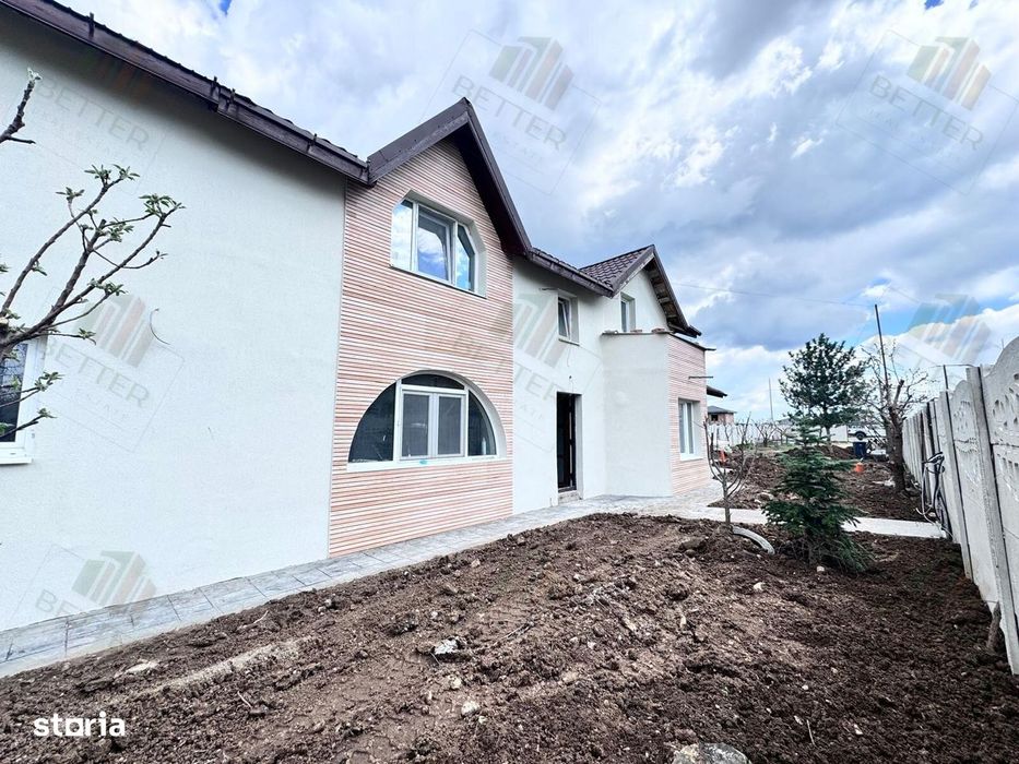 Casă modernă P+M - 6 Camere-3 Bai in Comuna Berceni