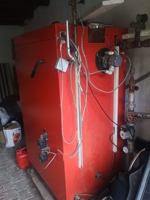 Vand centrala pe lemne 55 Kw