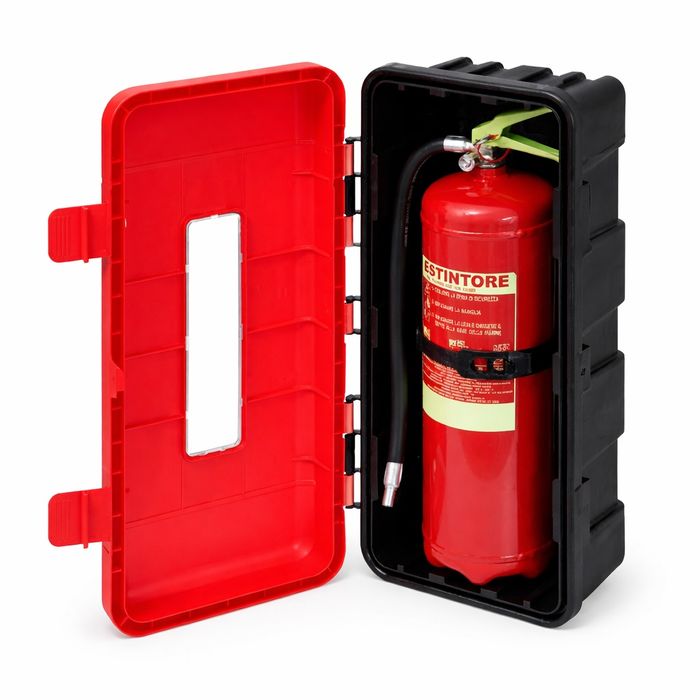 Крепление огнетушителя ящик / quti o‘t o‘chirgich uchun