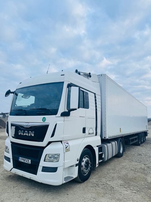 Vand Man TGX 18.440 Euro6 + remorca schmitz box