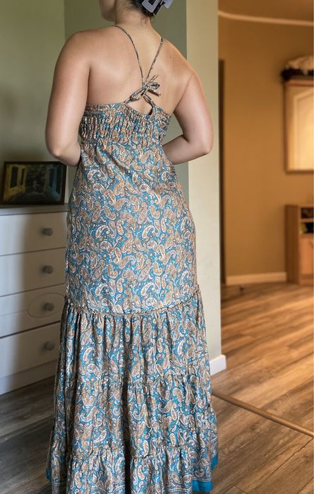 Rochie de satin BOHO