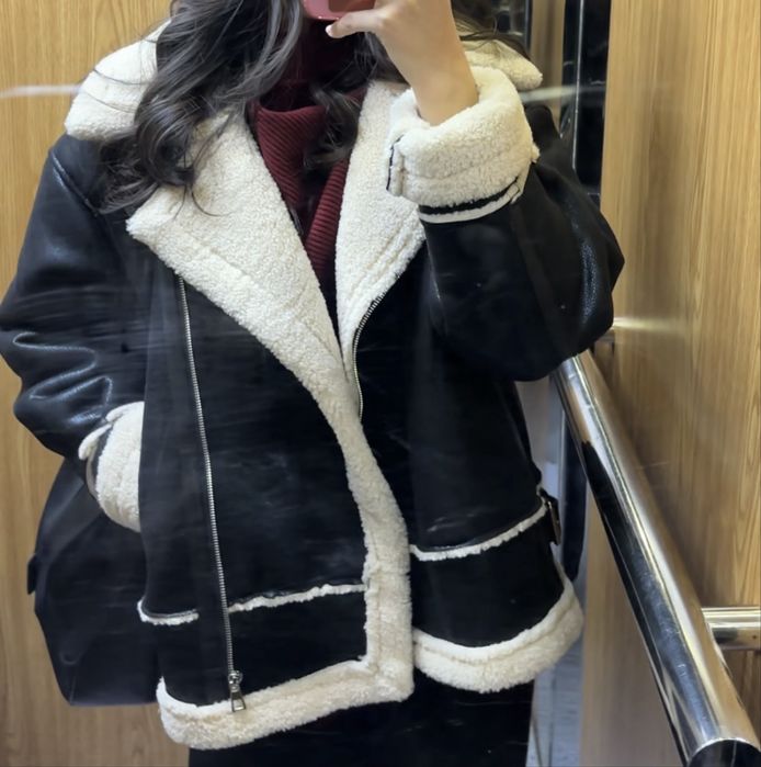 Дубленка на весну/зиму