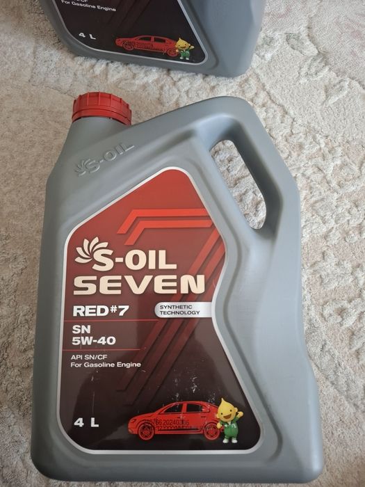Продам моторное масло s-oil seven 5w40, и Mobil Super 5w-40