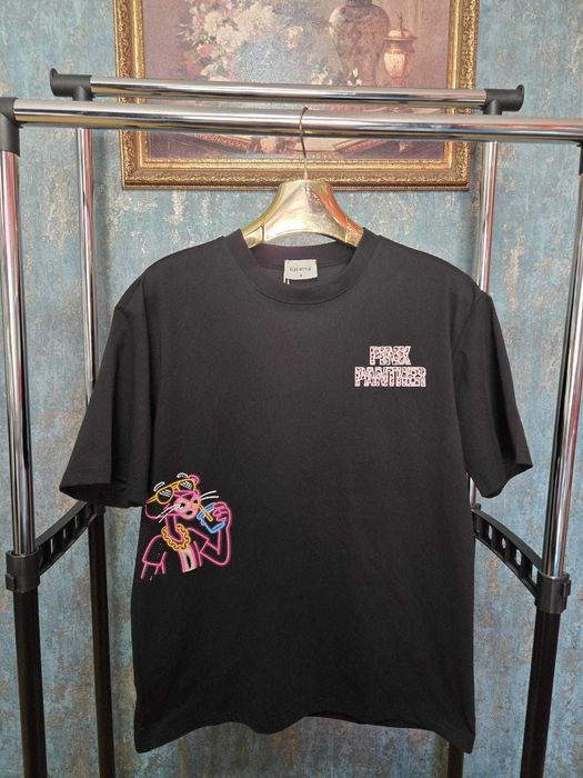 Tricou Barbat/Dama Unisex imprimeu pantera roz