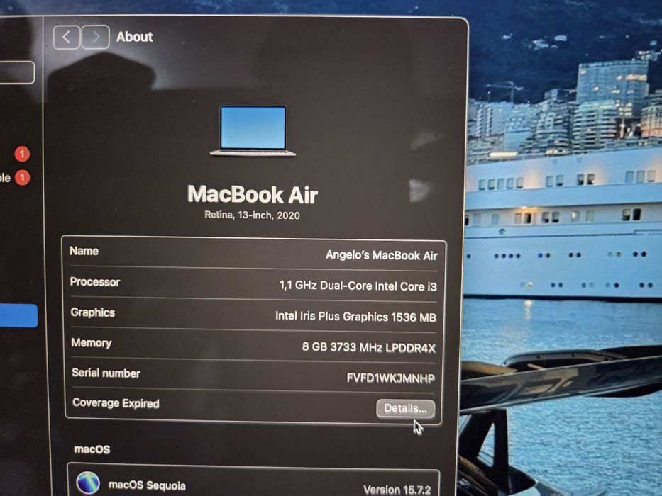 Vand MacBook Air Retina 13' 2020