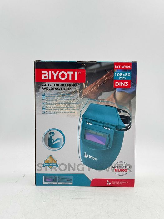 Маска сварщика BIYOTI BYT-WH05 с автоматическим затемнением, ART 2722