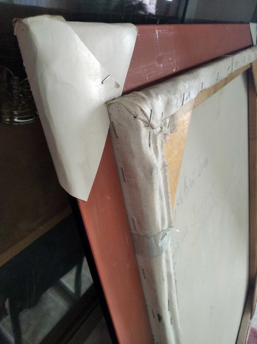 Картина маслом, масляная живопись.