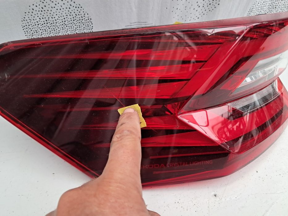 Грил решетка броня стоп Skoda Kamig