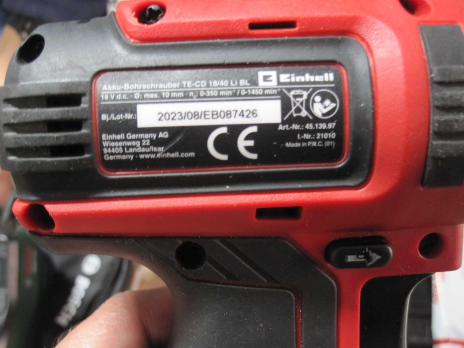 Masina de gaurit si insurubat (bormasina) EINHELL TE-CD 18/48 Li-Solo