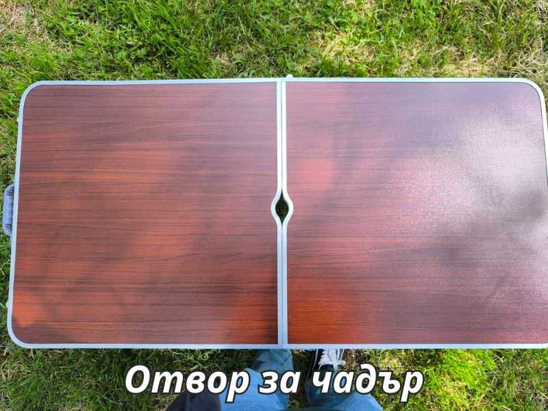 Маса сгъваема 120 х 60см НОВИ