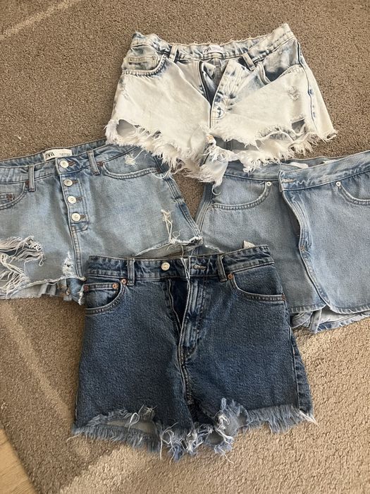 Къси дънкови пантолони Zara