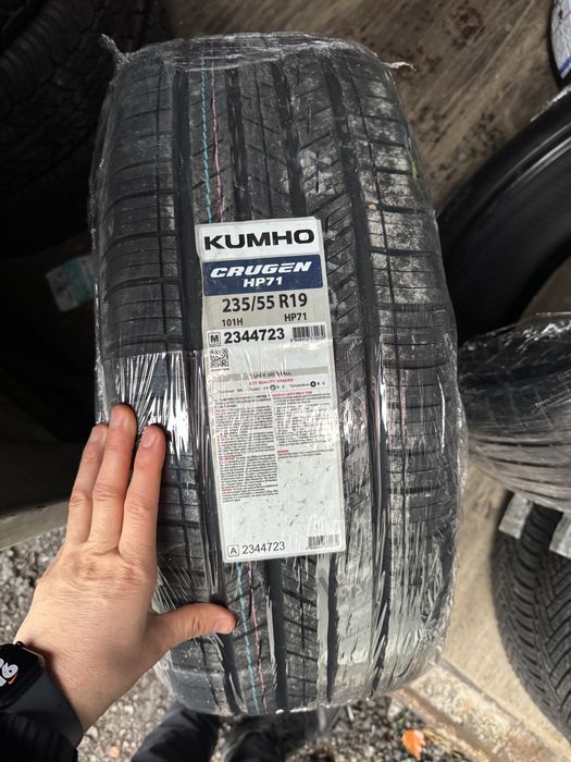 235/55R19 Kumho Crugen HP71 EV Электромобиль