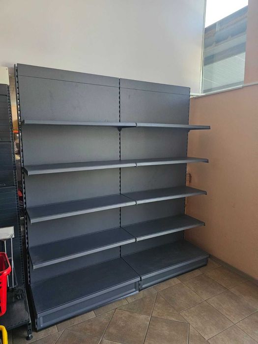 Метален крайстенен стелаж 665 x 2210 мм