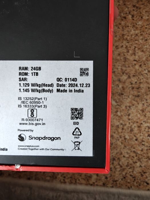 Oneplus 13, Уанплас 13