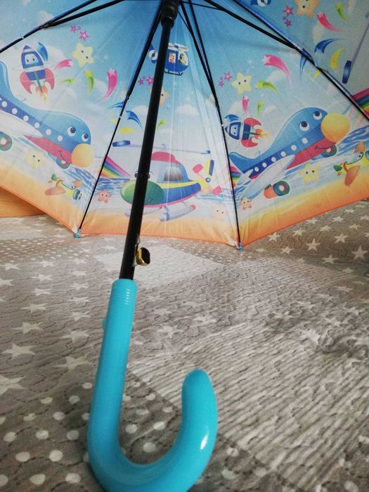 Детска раница, чадърче и плюшена играчка НОВА 2-5 год. ПАКЕТНА цена