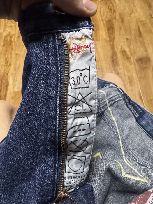 Джинсы ruff jeans crew винтаж хипхоп