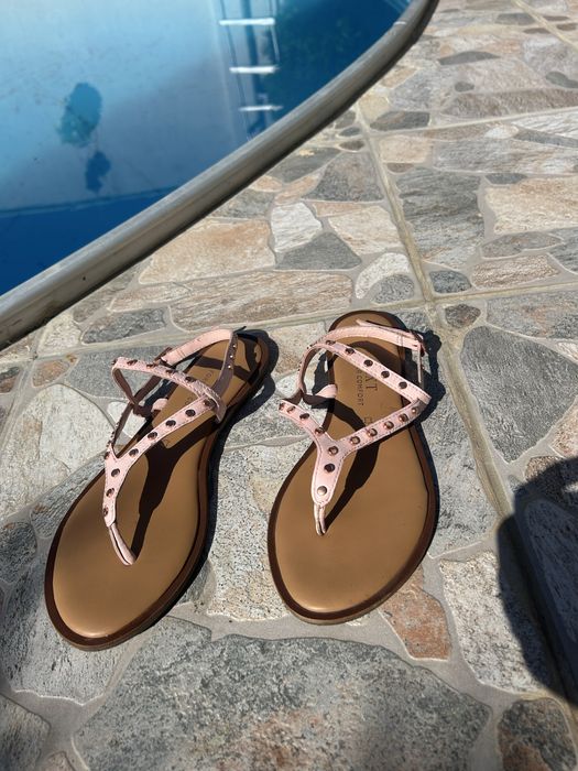 Сандали next естествена кожа