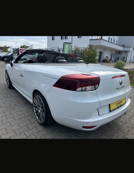 Renault megane Gt line cabrio Alb perlat 2.0 benzina 179 PS