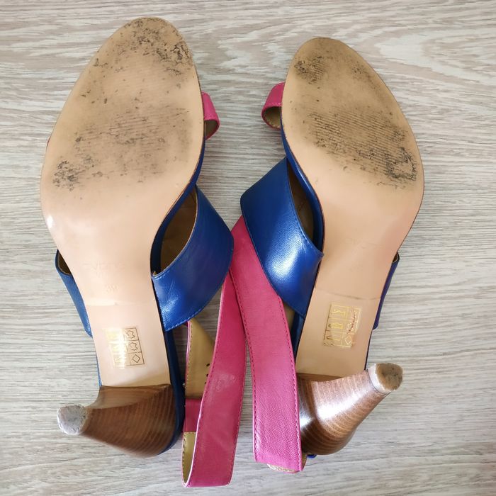 Кожаные босоножки в отличном состоянии