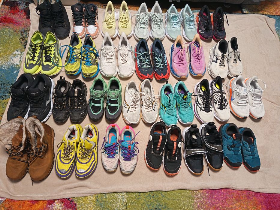 Lot adidași Hoka Asics Nike Altra