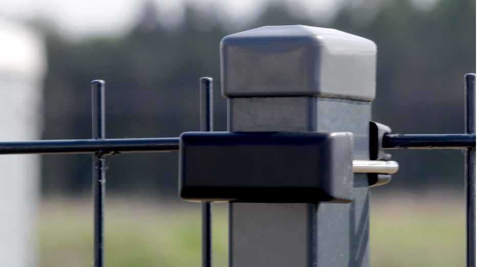 Panou gard 2D cu dublu fir 6/5/6 antracit RAL 7016, Panou fir dublu