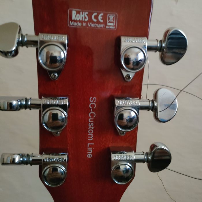 Vând Harley Benton SC custom line sunburst