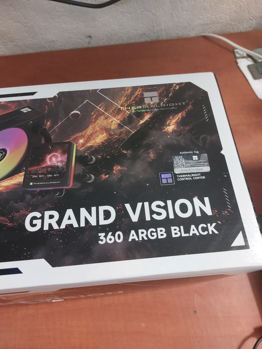 Cooler cu display mare Thermalright Grand Vision 360 blk,nou la cutie!