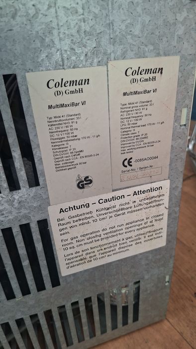 Хладилник Coleman 12/220v/газ
