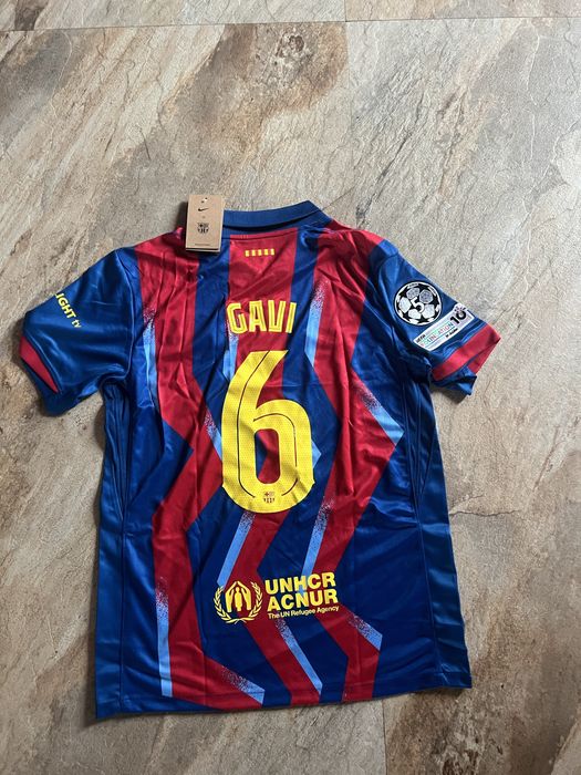 Tricou Fc Barcelona Gavi kit special de el clasico