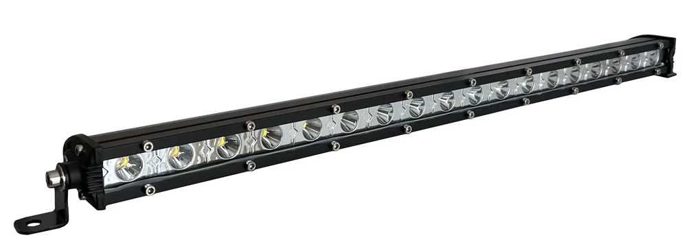 Едноредов SLIM 54W LED бар за осветление с 18 диода, 12/24V - 50 см.