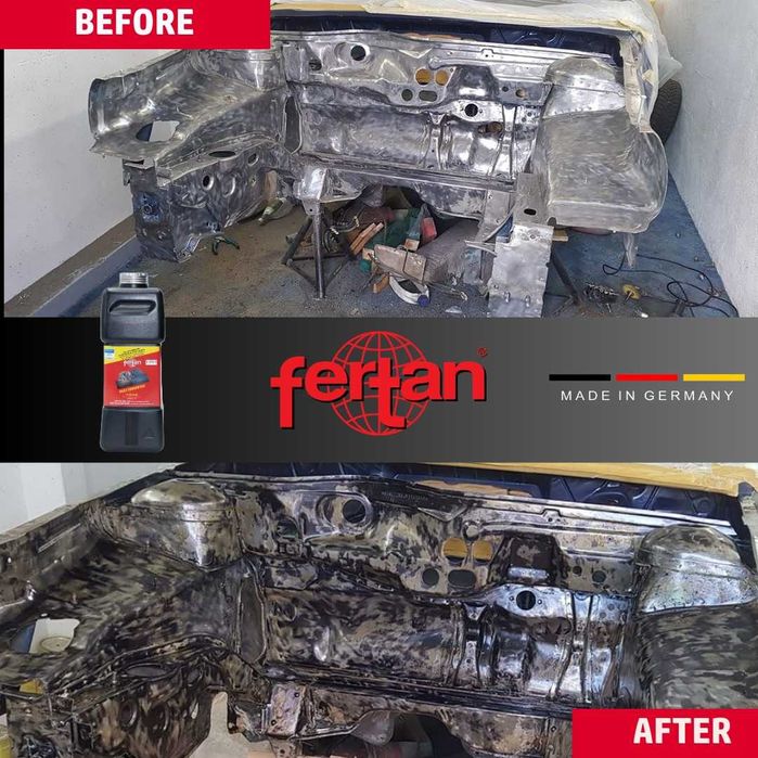 Stop rugina! Trateaza piesele metalice impotriva coroziunii cu Fertan!