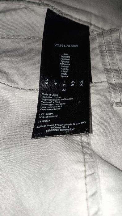 pantaloni blugi 50/52