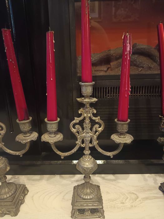 Антични свещници комплект