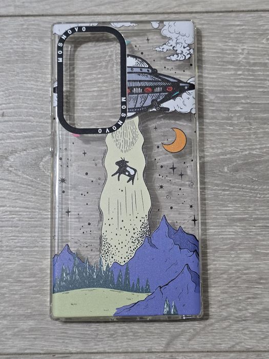 Carcasă MOSNOVO Samsung Galaxy S24 Ultra – Transparentă, Slim, UFO