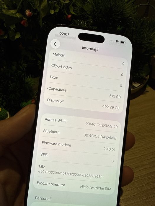 Iphone 16 pro 512gb ‼️91% bat‼️Garantir‼️