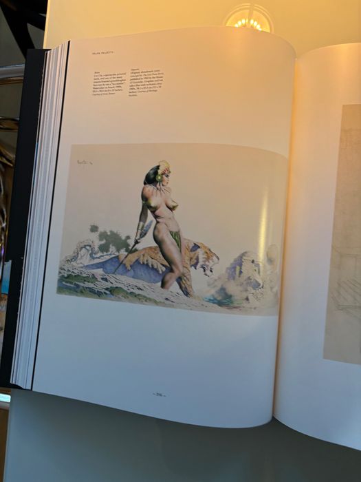 the Fantastic Worlds of Frank Frazetta XXL album arta hardcover rar