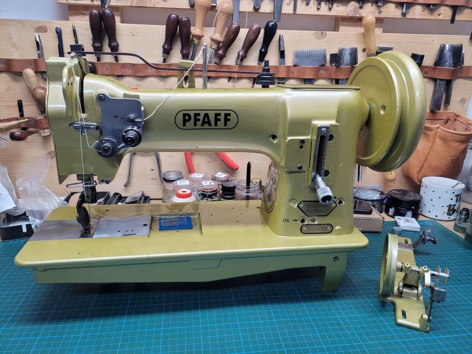 Pfaff 543 DLMN coase gros, masina cusut piele