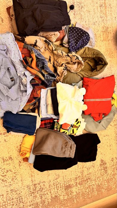 Пакет вещей на мальчика на 3-5 лет