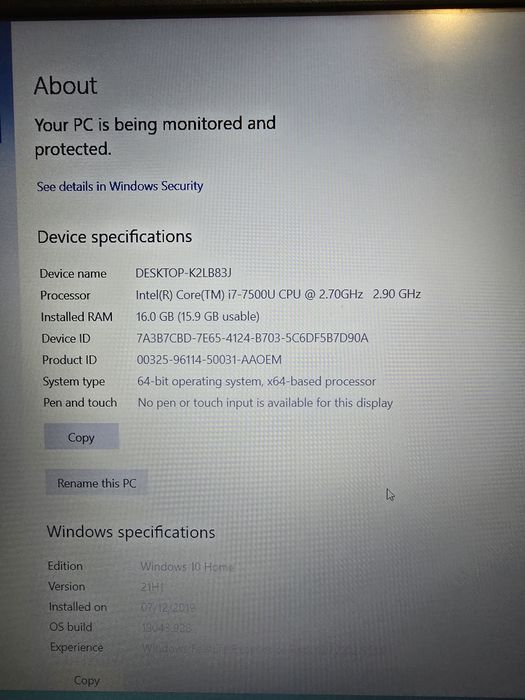 Vand  Laptop si Mackbook Pro si Air