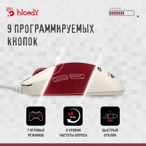 Игровая Мышка A4Tech Bloody W72 — Оригинал