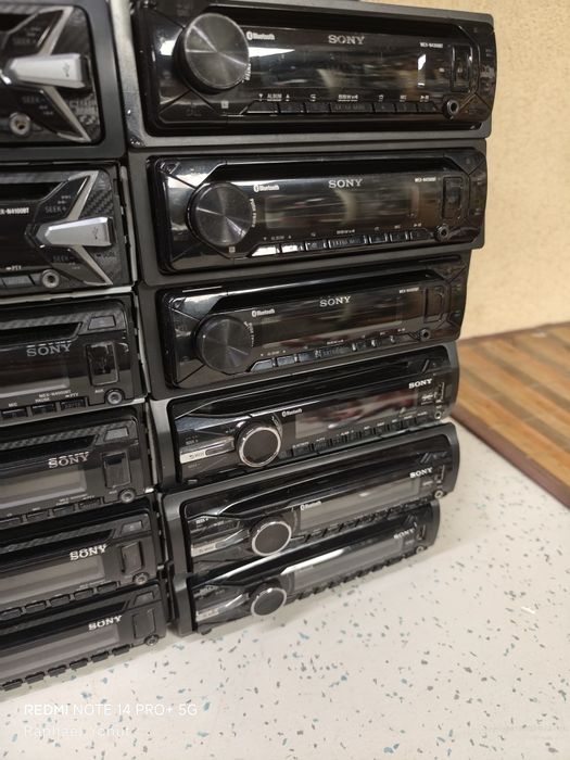Instalație player auto Sony mex Bluetooth usb Pioneer
