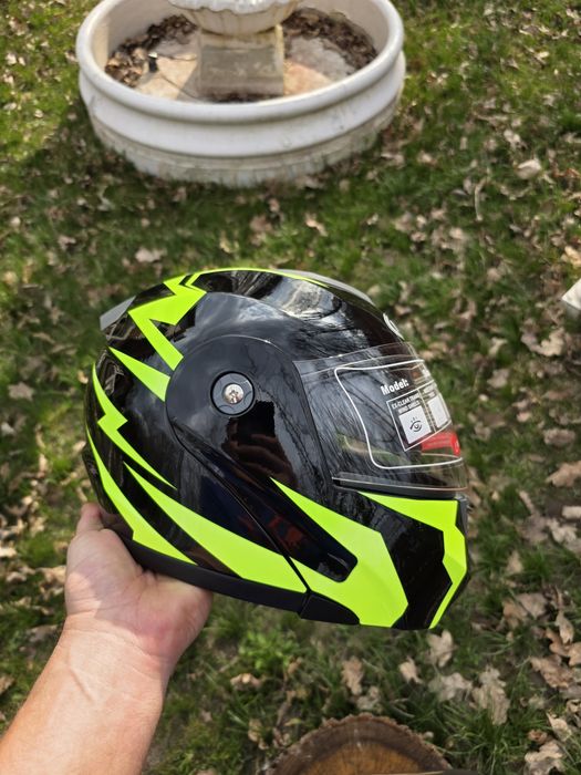 Casca moto atv fip up NOUA NEVA ochelari de soare