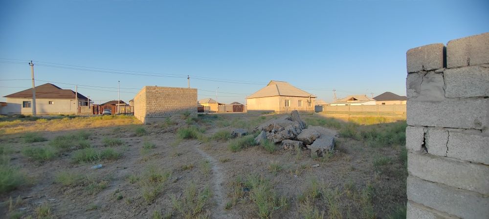 Жер. Участок. Времянкасымен