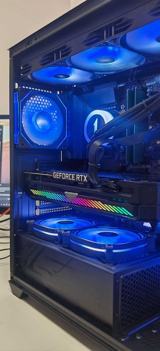 Продавам Супер Геймърски Компютър Intel I5 13600KF 24/20 Core/32Gb D5/1TB SSD/Asus TUF RTX 3070/Гаранция