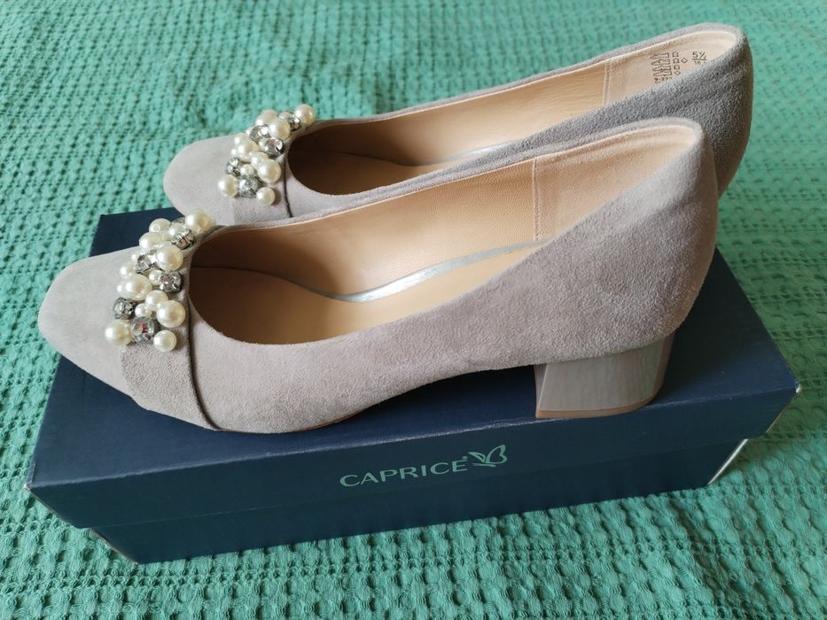 Pantofi piele intoarsa