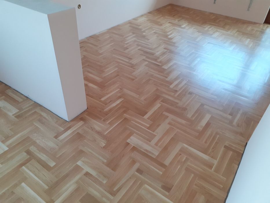 Безпрахово циклене и лакиране на паркет