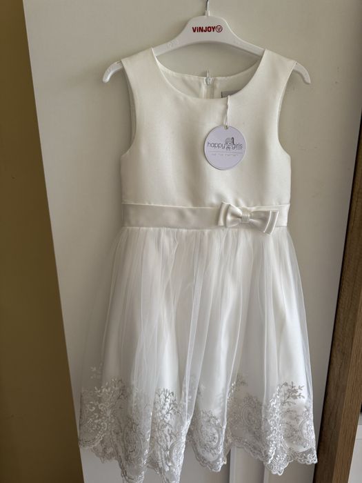 Официална детска рокля Happy girls 122см