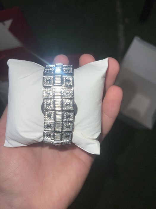 Ceas Cartier full box Moissanite VVS cadou calitate premium
