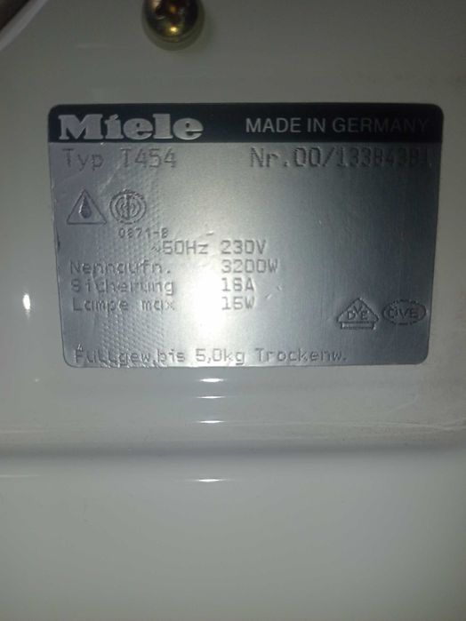 Сушилня Miele Novotronic,  модел T454