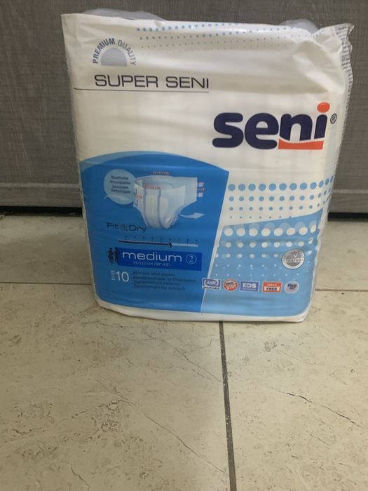 Scutece pentru adulți Seni Super Seni Medium M2 – noi, sigilate